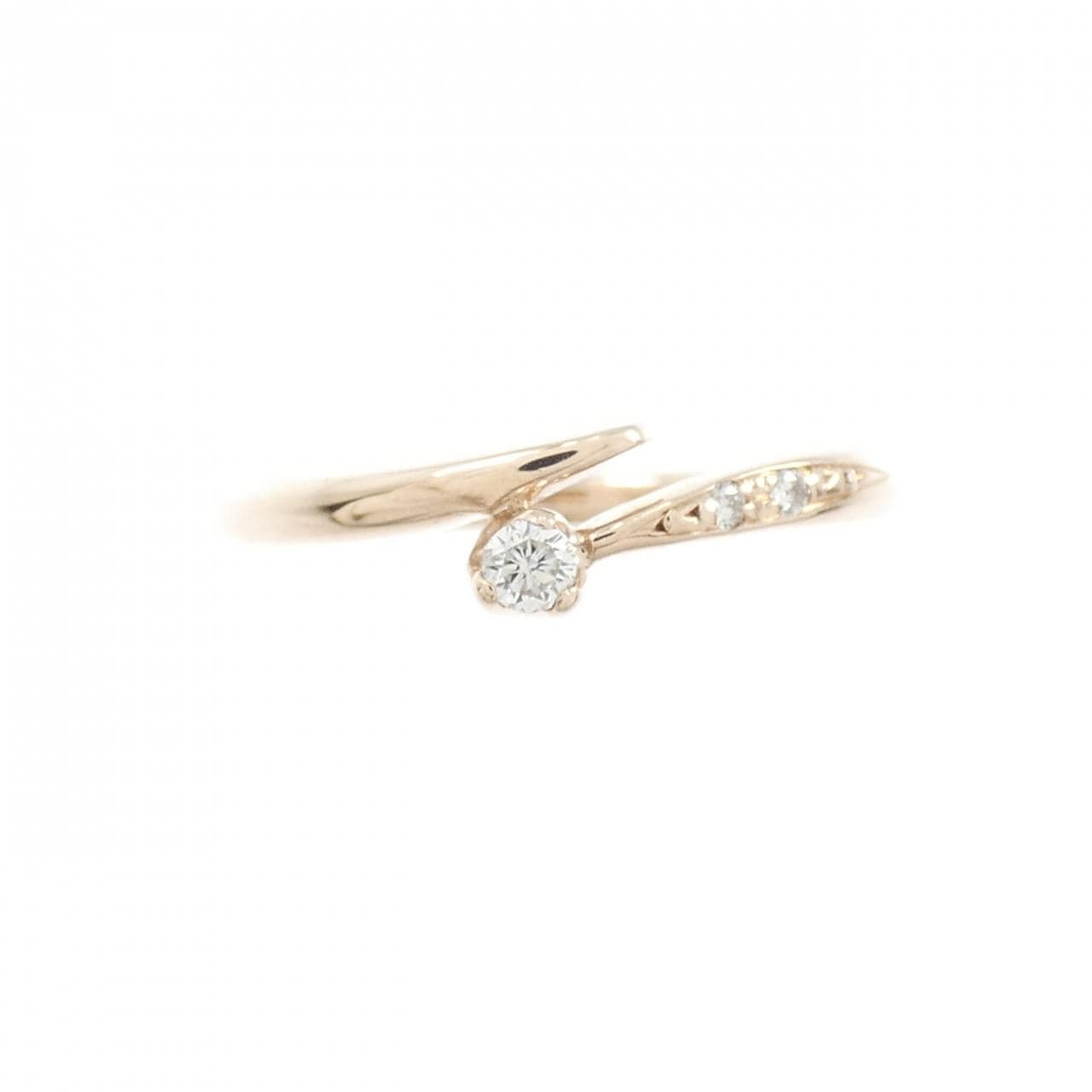 K10PG ダイヤモンド リング 0.05CT