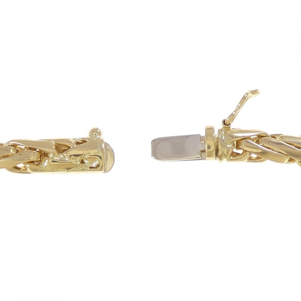 750YG鑽石項鍊，0.583克拉