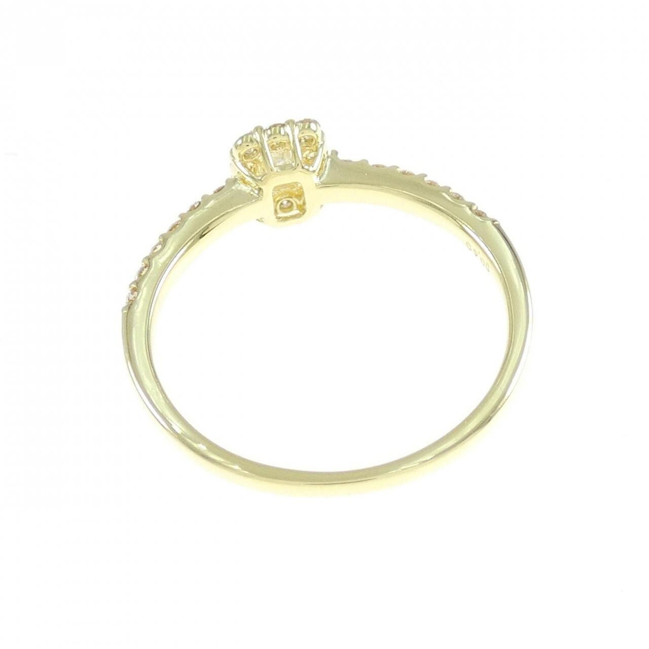 [BRAND NEW] K18YG Diamond Ring 0.40CT