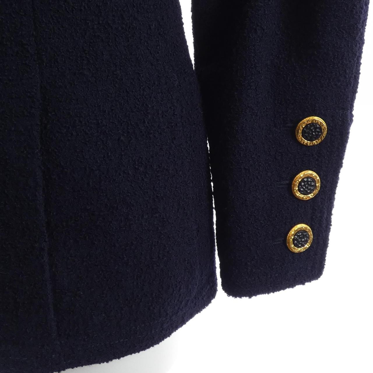 シャネル CHANEL ノーカラージャケット