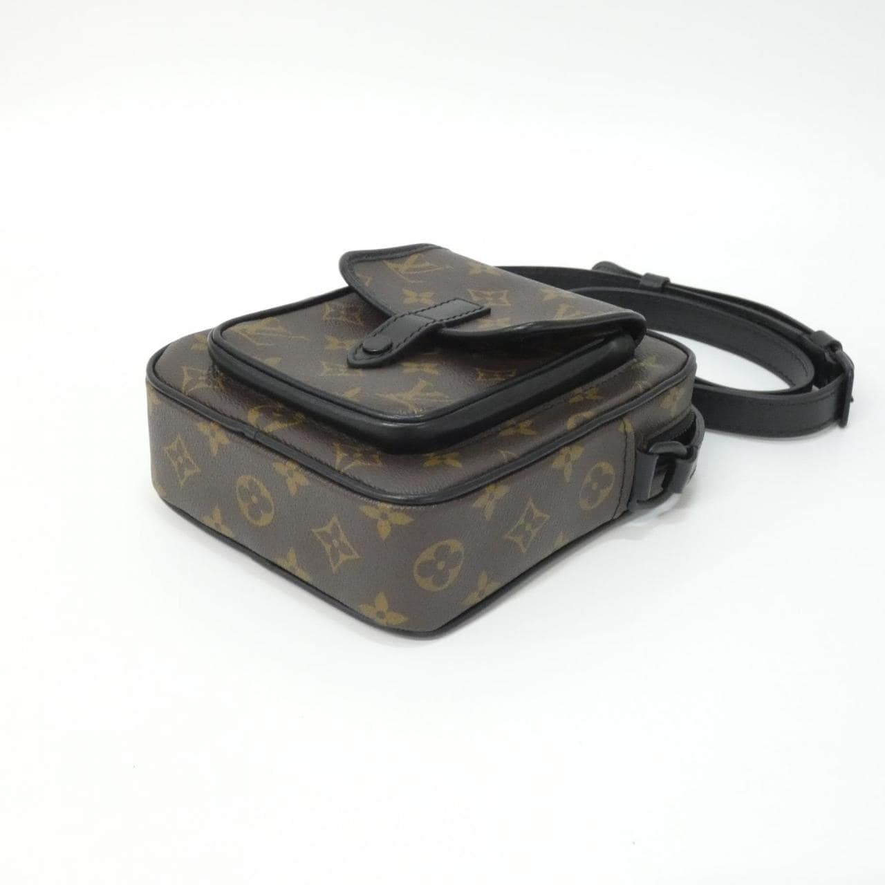 LOUIS VUITTON Monogram Macassar Christopher Wearable Wallet M69404 Shoulder Bag