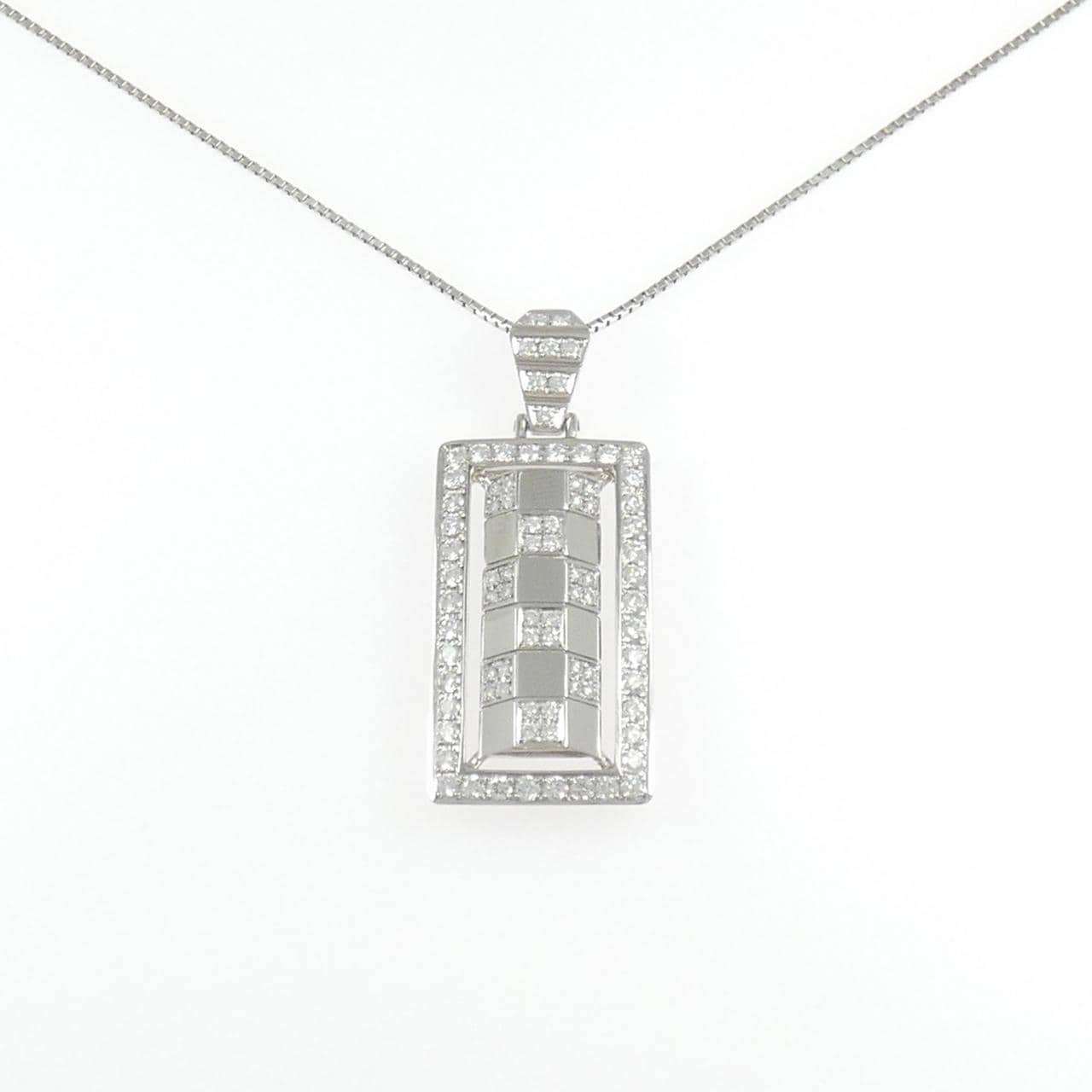 PT900/PT850 ダイヤモンド ネックレス 1.34CT