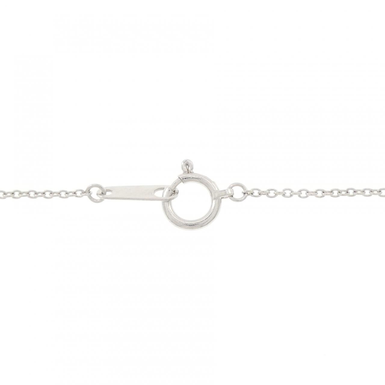 K18WG サファイヤ ネックレス