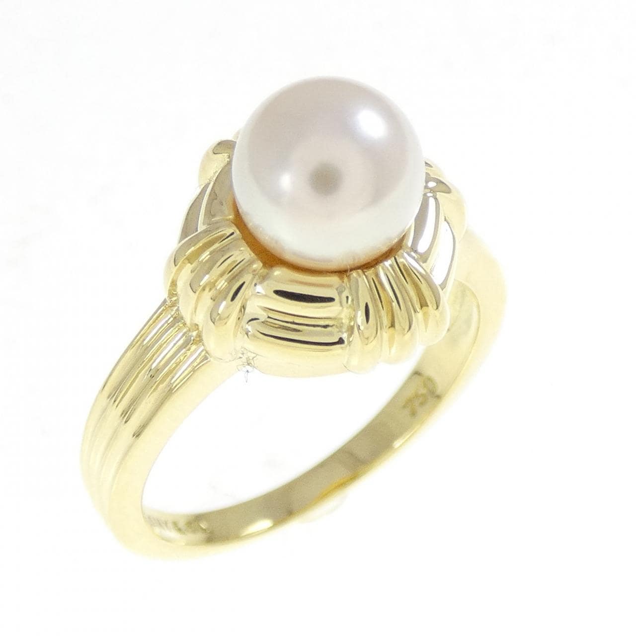 ティファニー アコヤパール リング 6.4mm