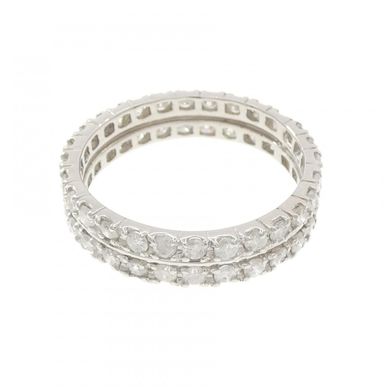 PT900 フルエタニティ ダイヤモンド リング 1.50CT