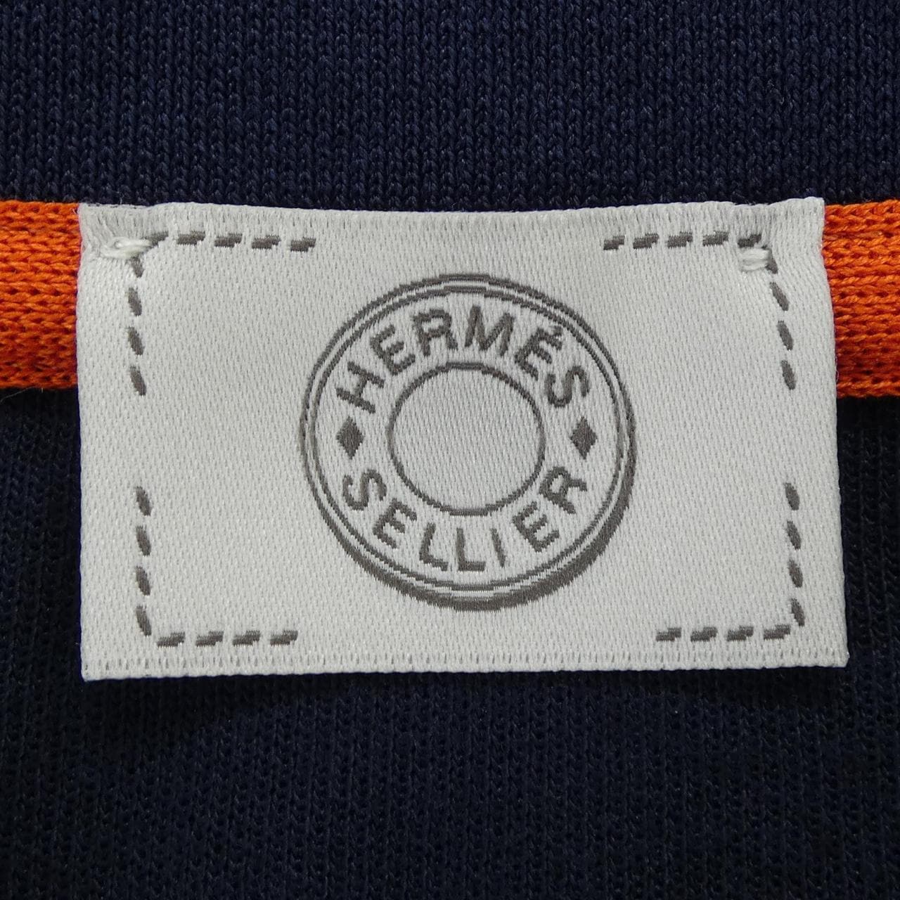 エルメス HERMES クルードセル レディース H800270E ドゥブル･ジュー ポロシャツ