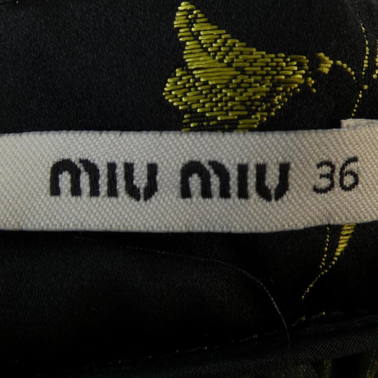ミュウミュウ MIU MIU MG783 1JBS スカート