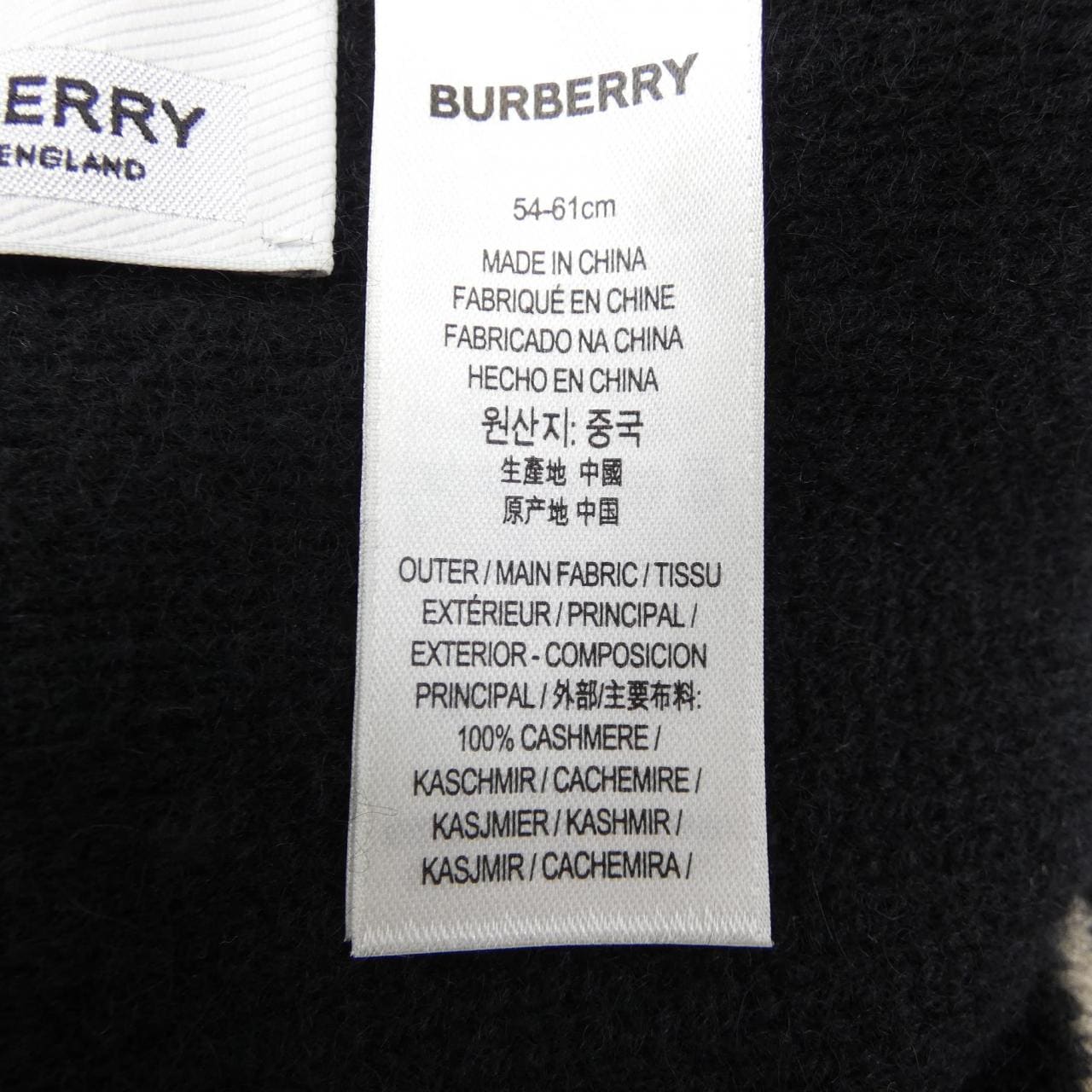 バーバリー BURBERRY ニットキャップ