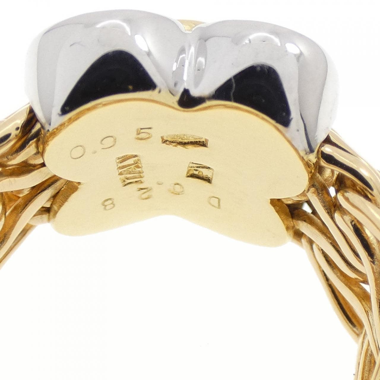 ポンテヴェキオ フラワー ルビー リング 0.95CT