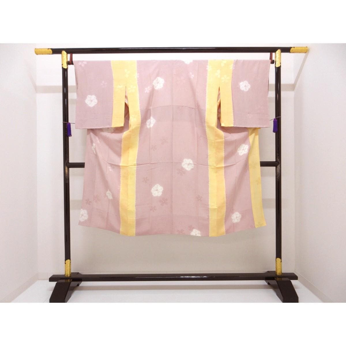 【未使用品】長襦袢　絞り入　広衿