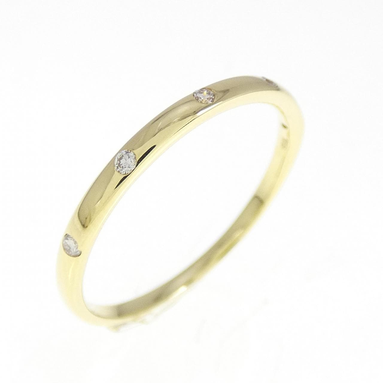 K18YG ダイヤモンド リング 0.05CT