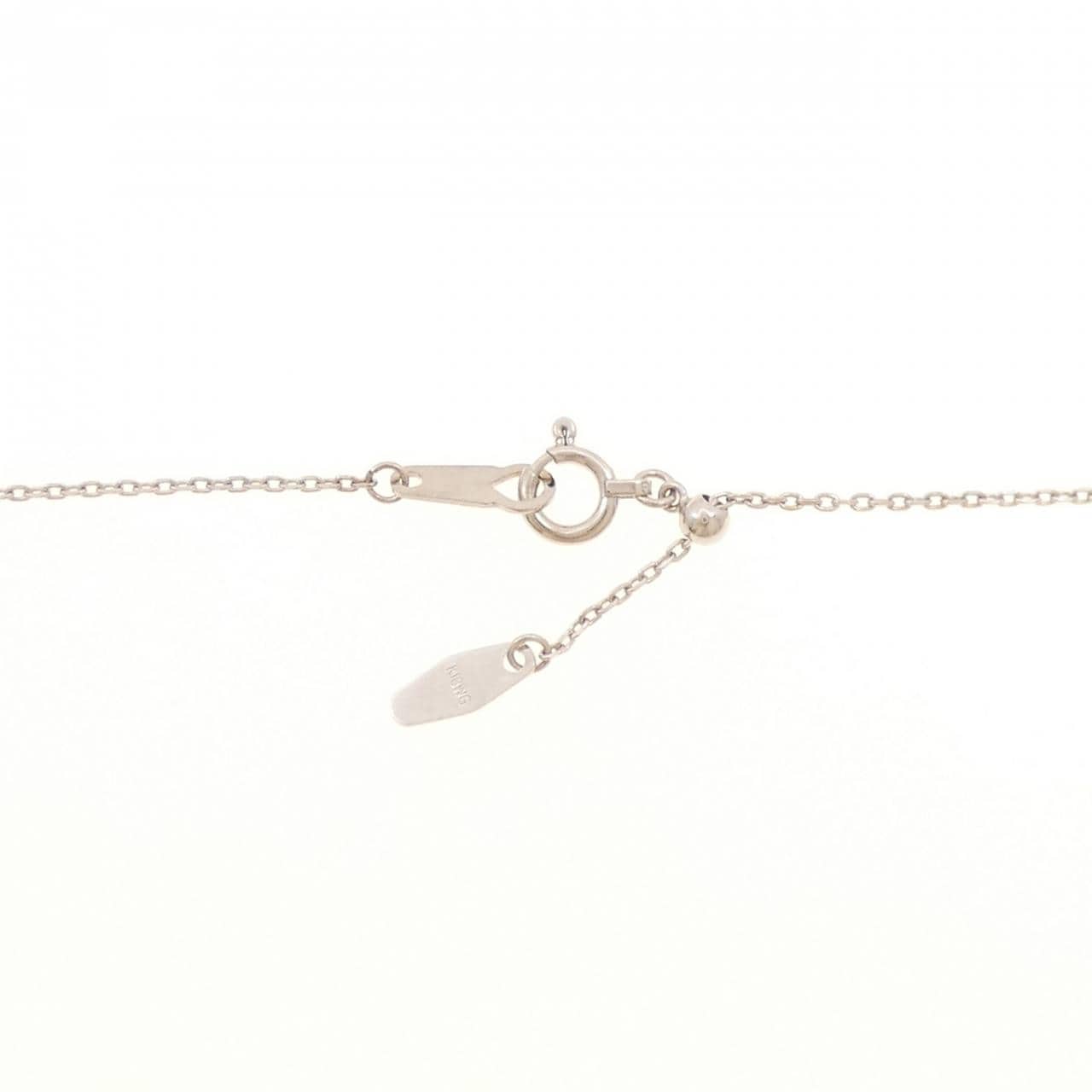 K18YG/K18WG エメラルド ネックレス 1.01CT
