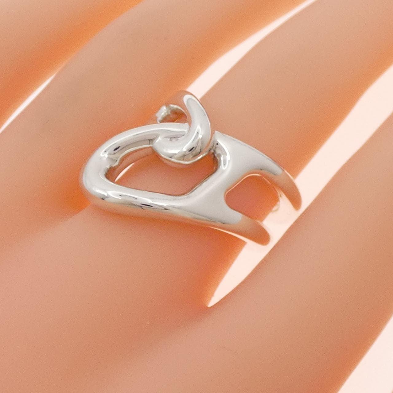 エルメス シェーヌ ダンクル パンク リング