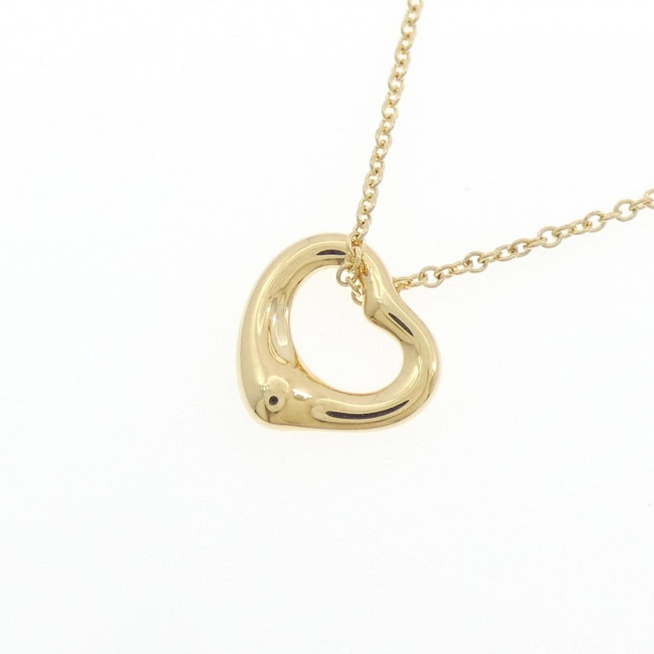 ティファニー オープンハート ネックレス