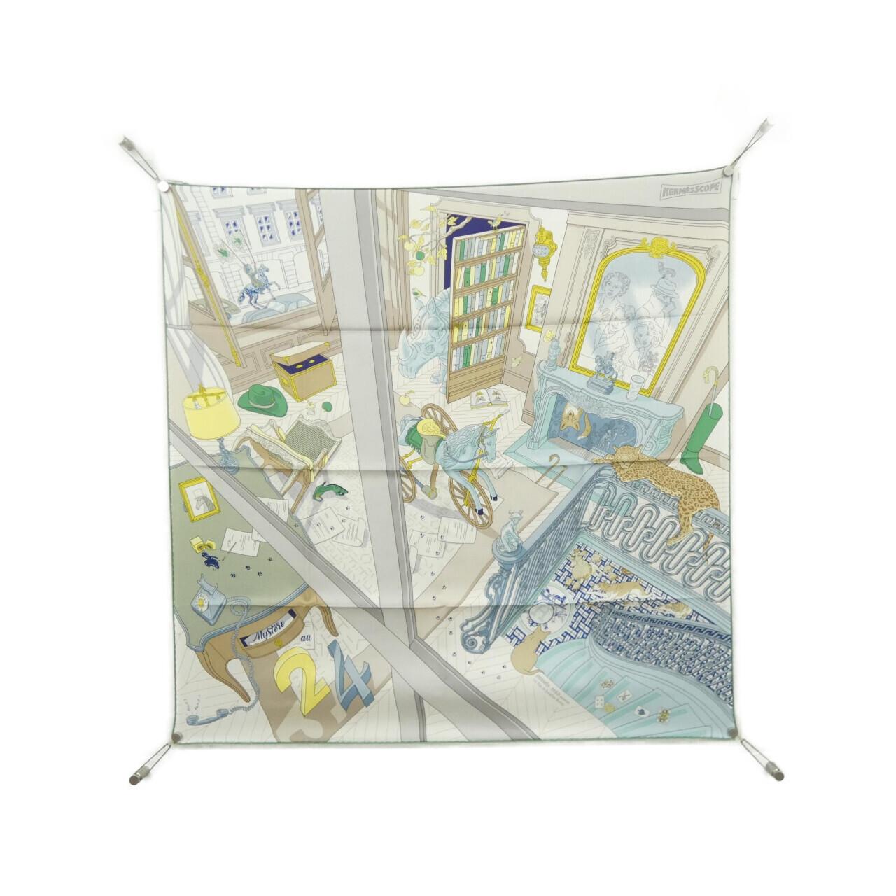 エルメス MYSTERE AU 24 カレ スカーフ