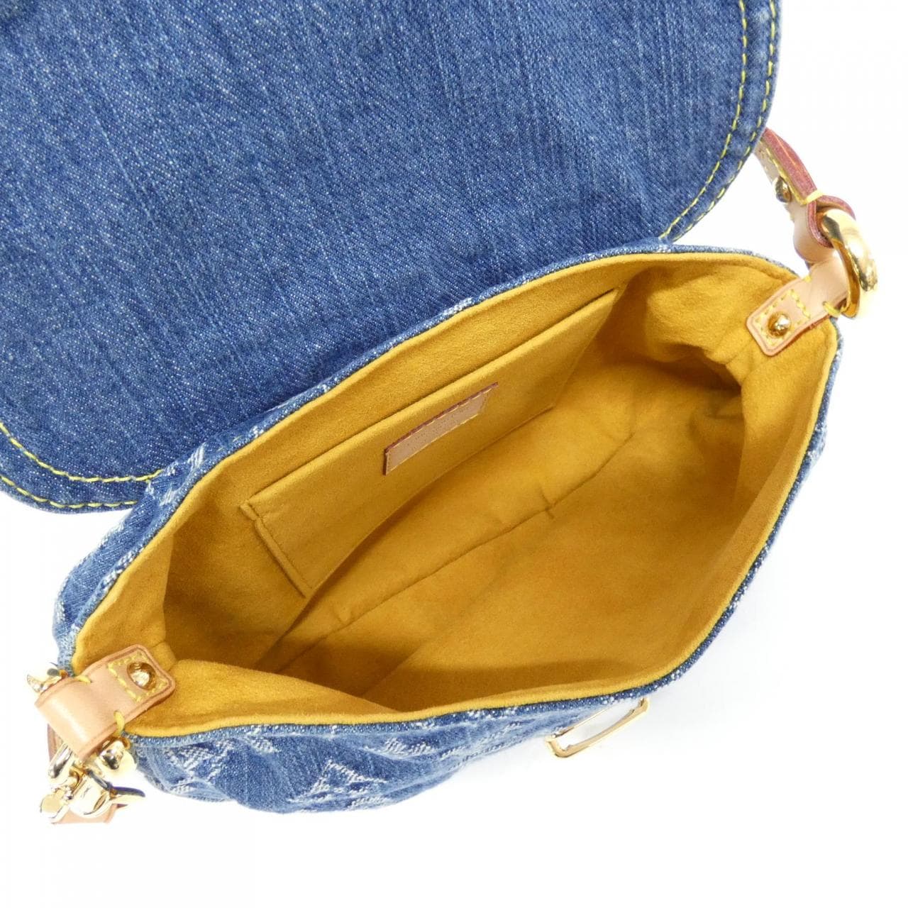 ルイヴィトン モノグラム デニム ミニ プリーティ M95050 ショルダーバッグ