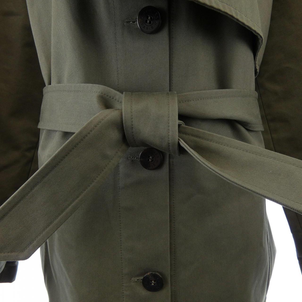 エルメス HERMES *06-7107 トレンチコート