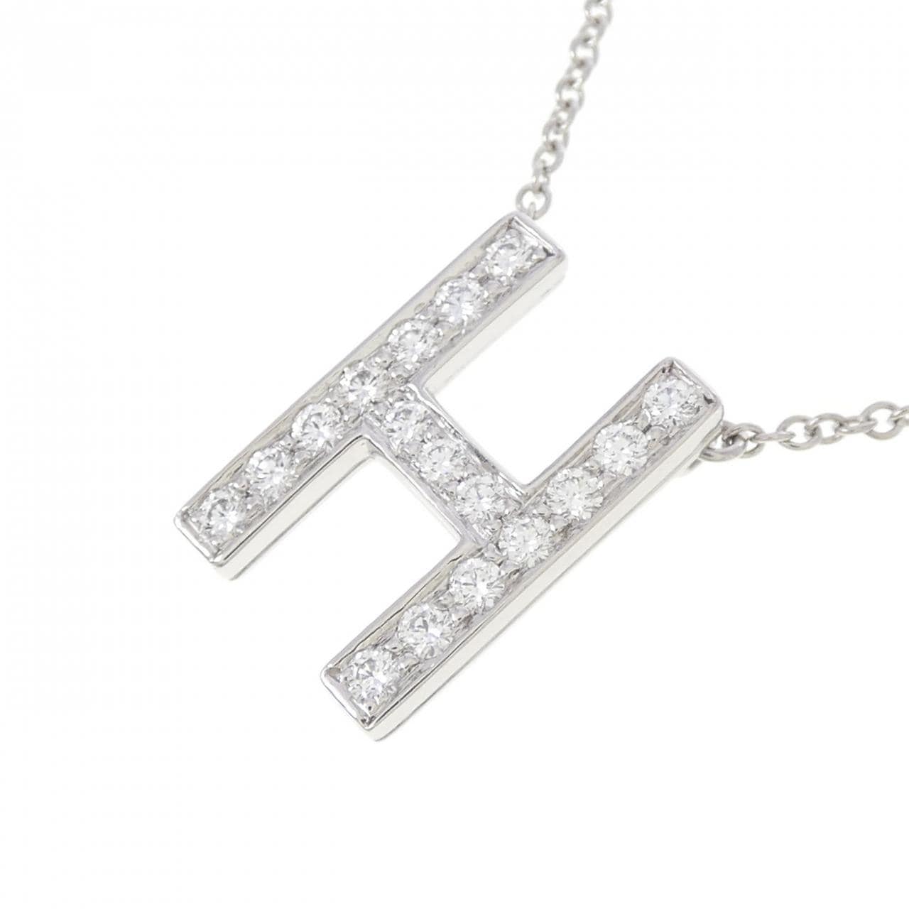 ティファニー レター ペンダント ミニ ネックレス