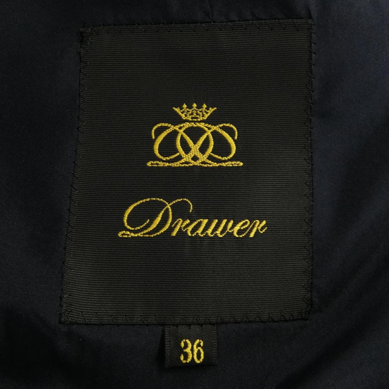 ドゥロワー DRAWER ノーカラージャケット