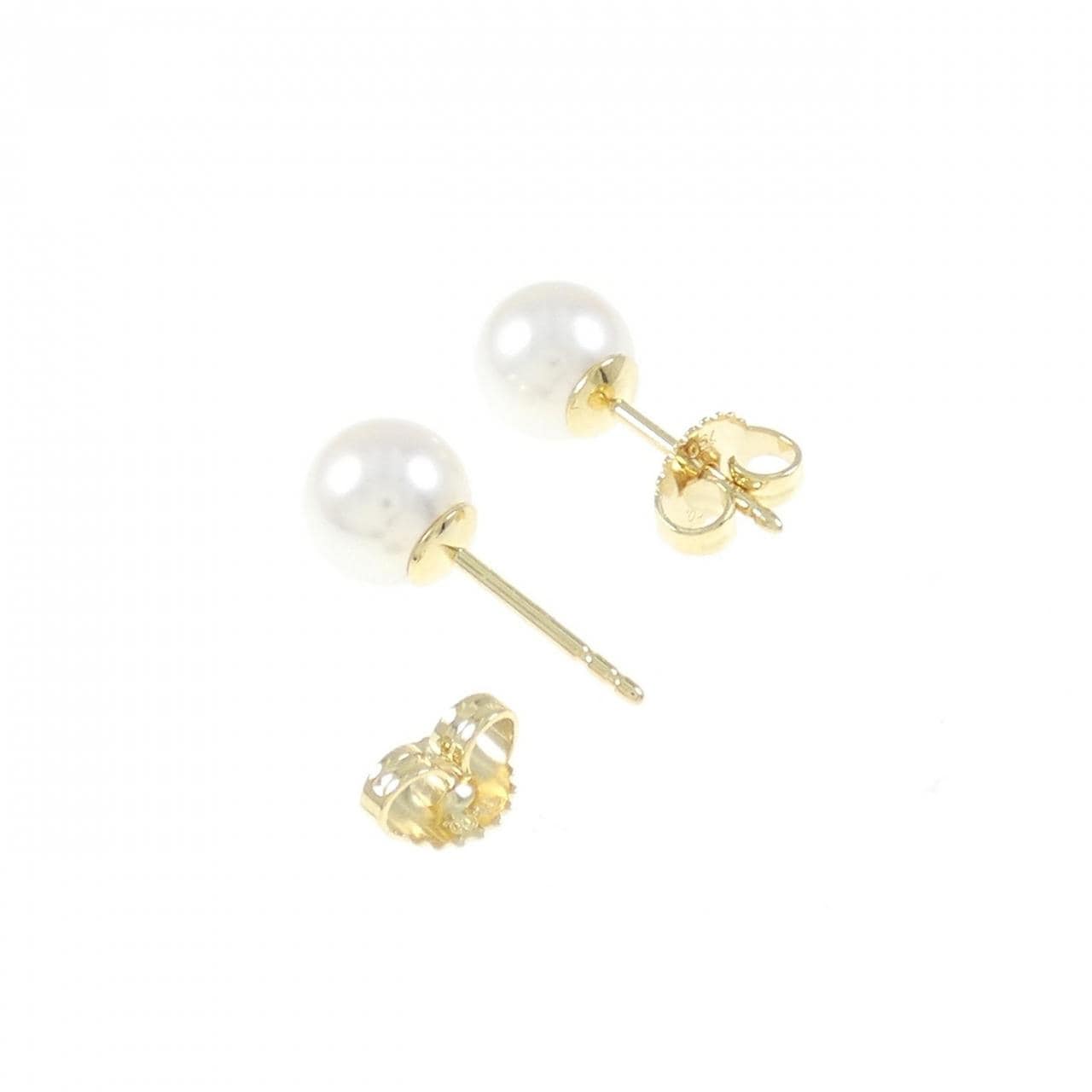 TIFFANY Akoya pearl earrings 6.9mm