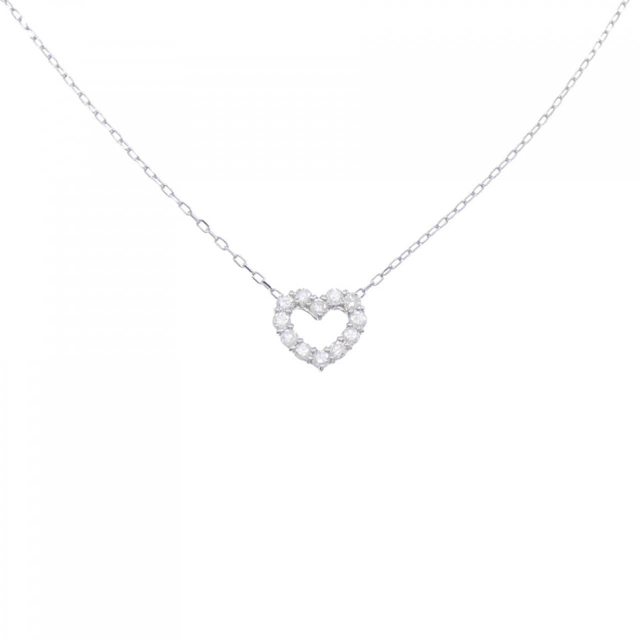 PT Heart Diamond Necklace 0.30CT