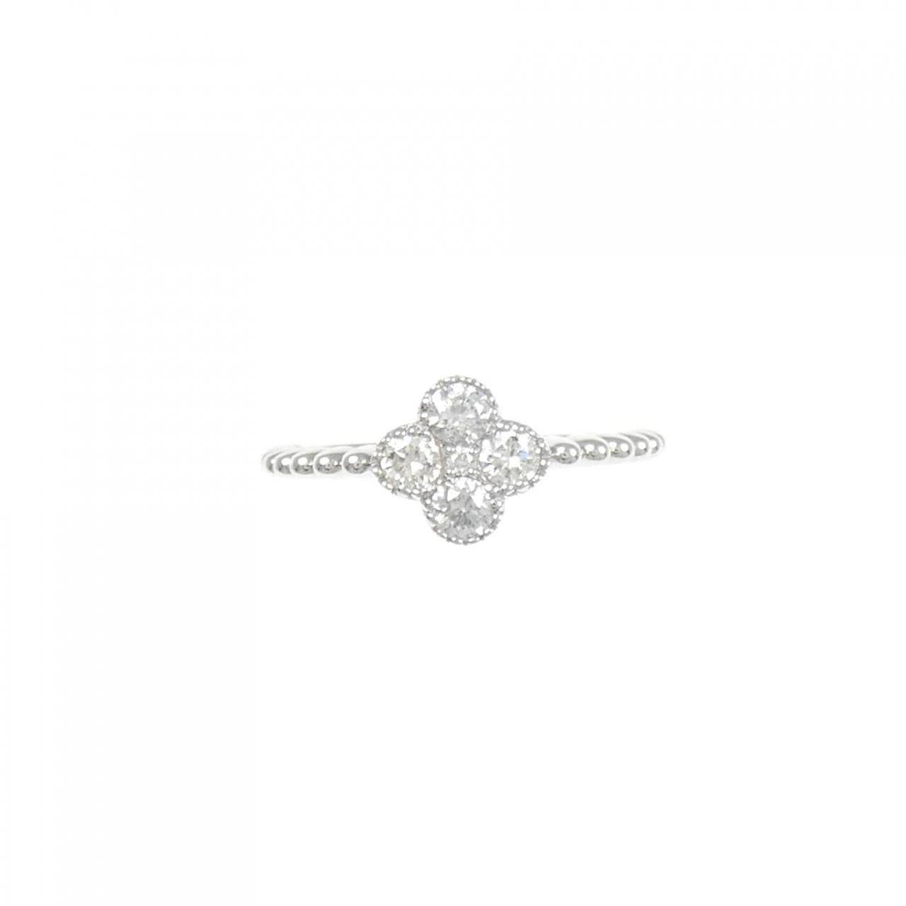 [新品] PT900花朵鑽石戒指0.30CT