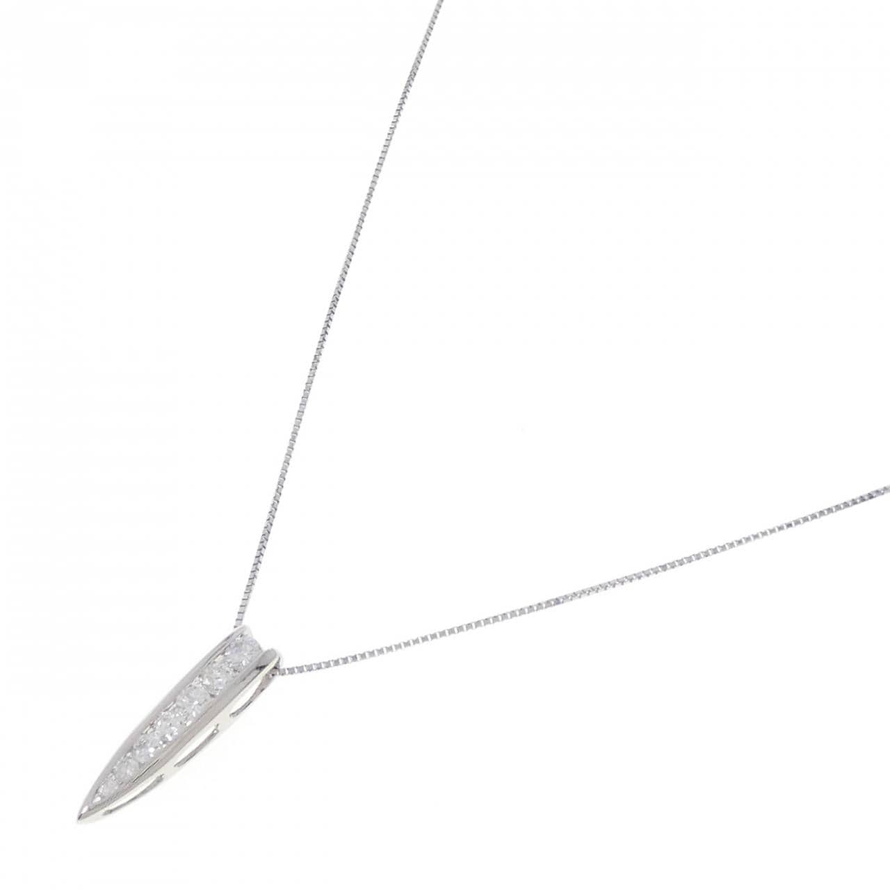 PT900/PT850 ダイヤモンド ネックレス 0.50CT