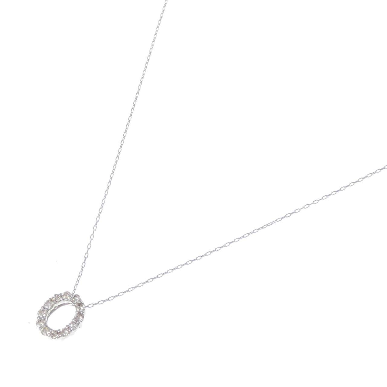 PT900/PT850 ダイヤモンド ネックレス 0.30CT
