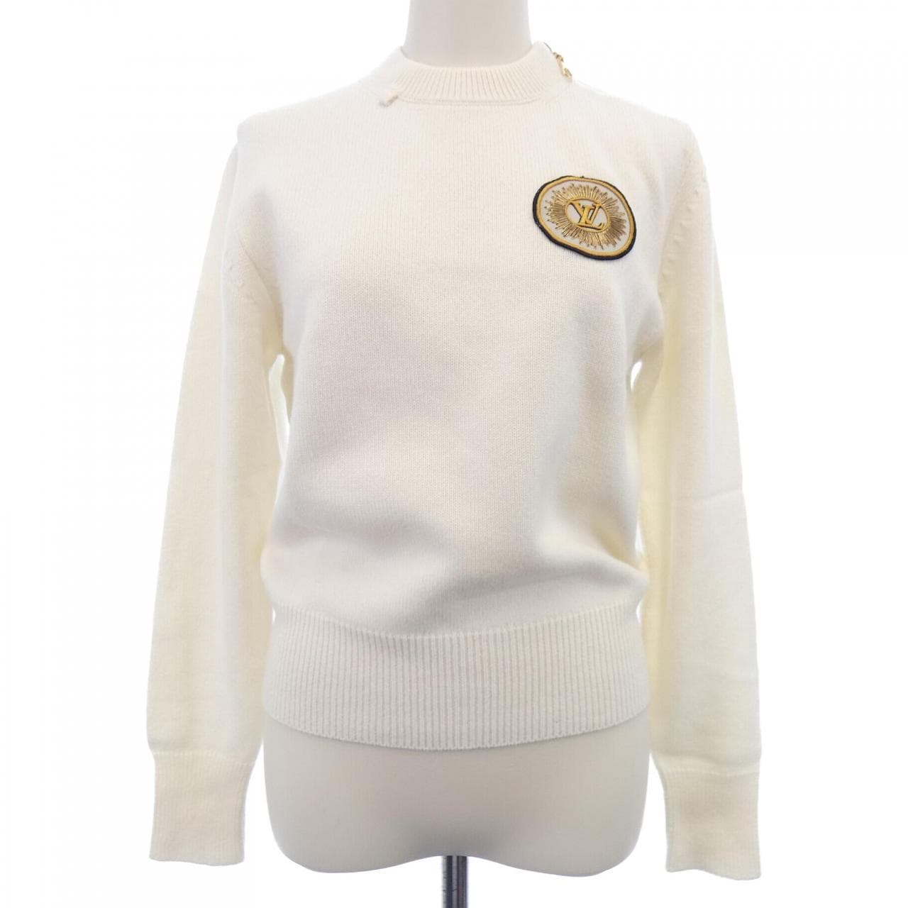 ルイヴィトン LOUIS VUITTON チェーンディテールパッチセーター FNKL36FZ3 ニット
