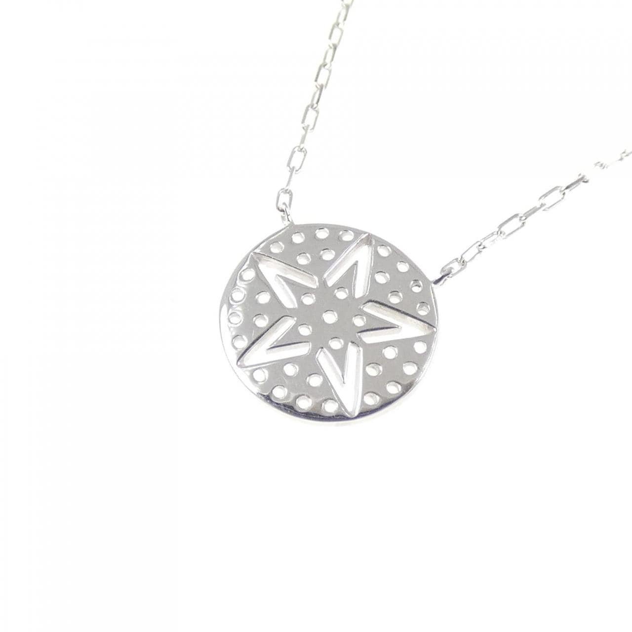 スタージュエリー ホワイトトパーズ ネックレス