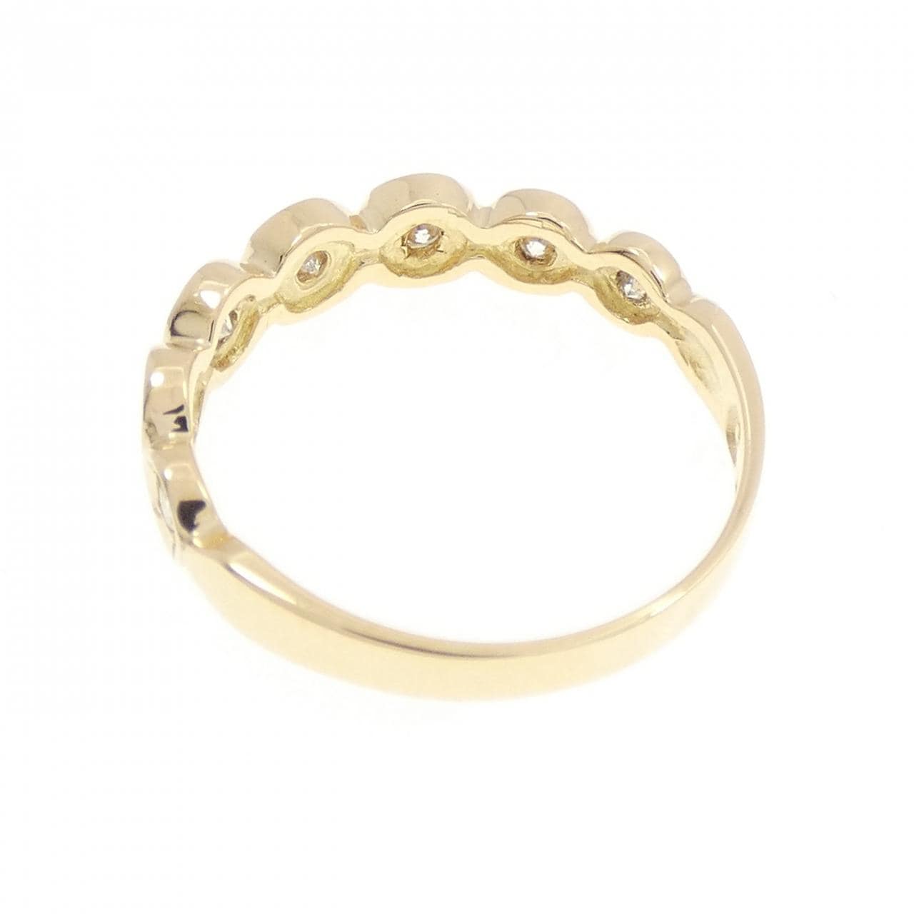 K18YG ダイヤモンド リング 0.14CT