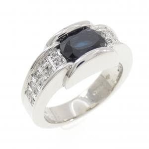 PT900 サファイヤ リング 1.08CT