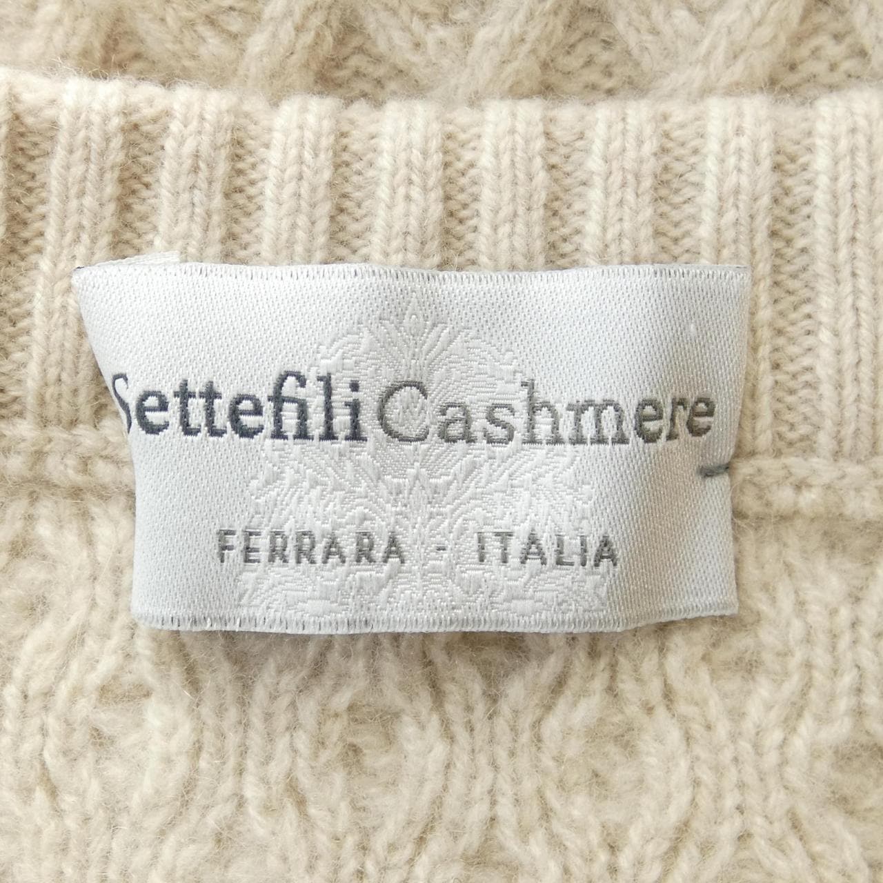 セッテフィーリカシミヤ SETTEFILI CASHMERE ニット