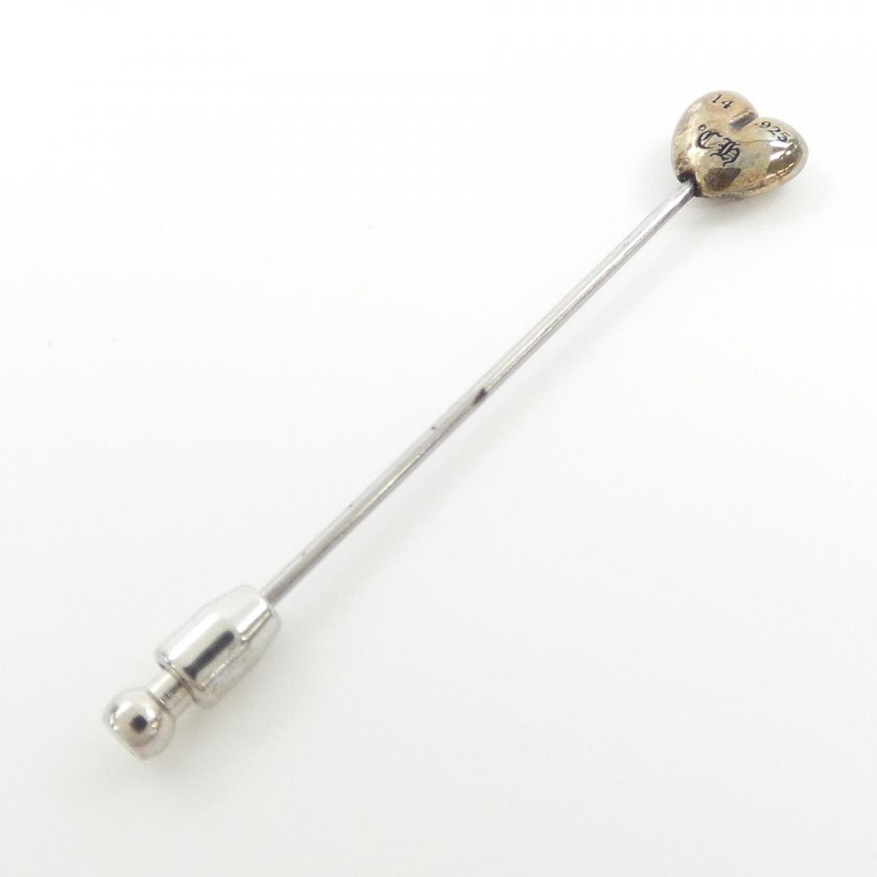 CHROME HEARTS HEARTS pin
