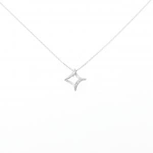 K10WG ダイヤモンド ネックレス 0.02CT