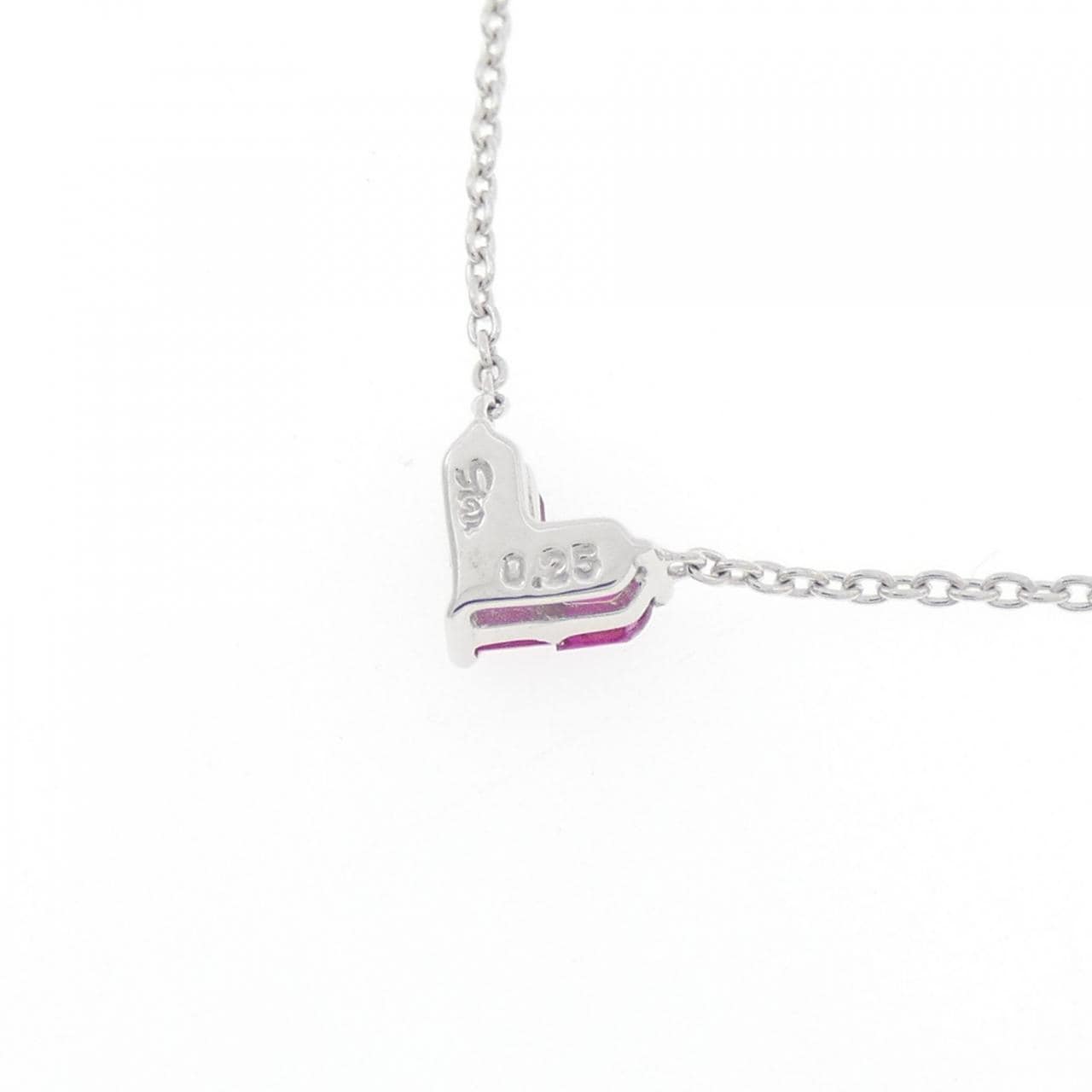 スタージュエリー ミステリアスハート ネックレス 0.25CT