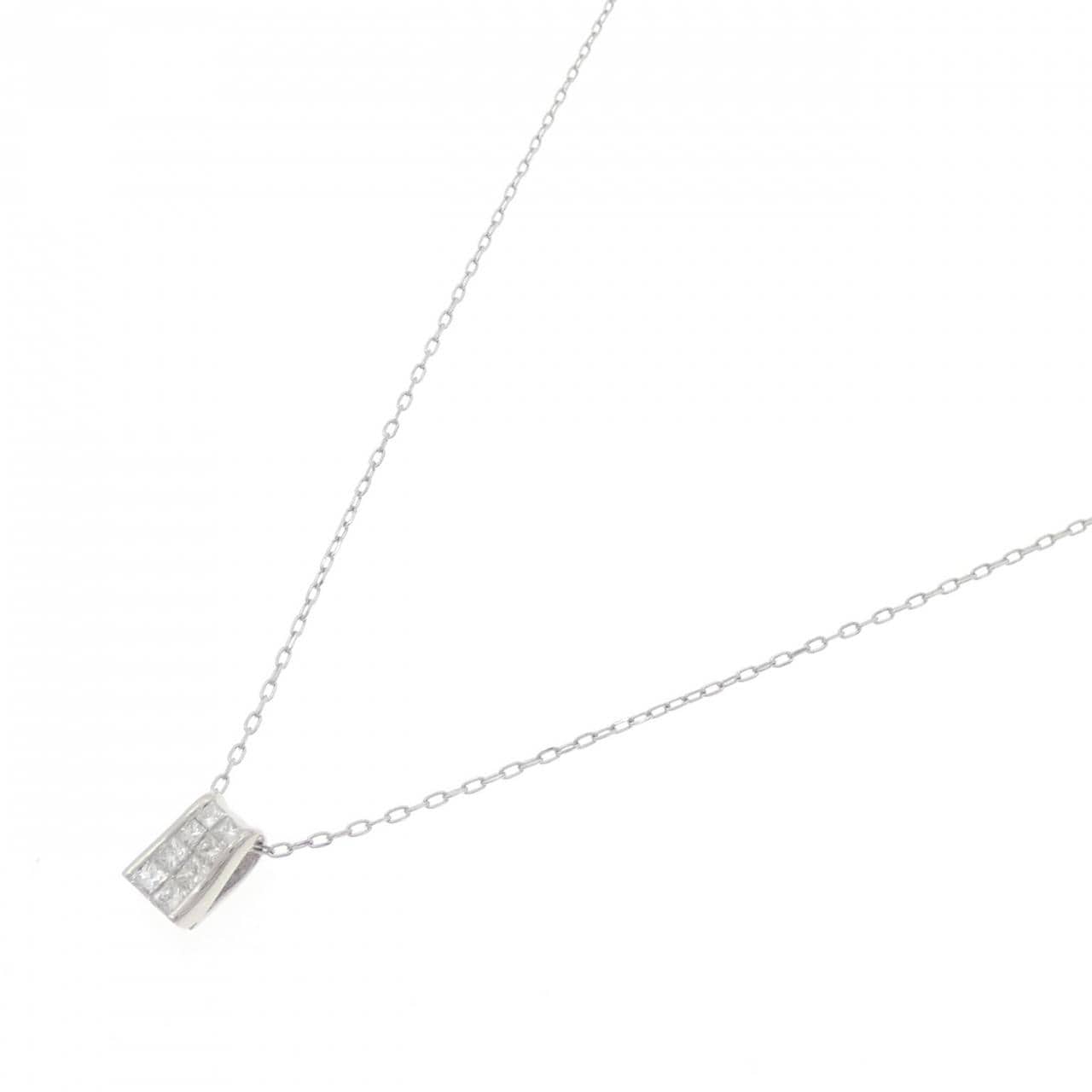 PT900/PT850 ダイヤモンド ネックレス 0.27CT