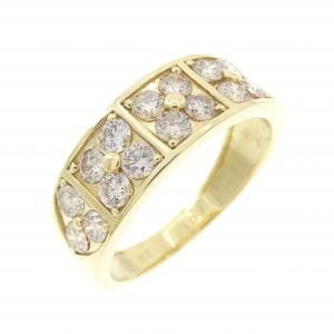 K18YG ダイヤモンド リング 1.00CT