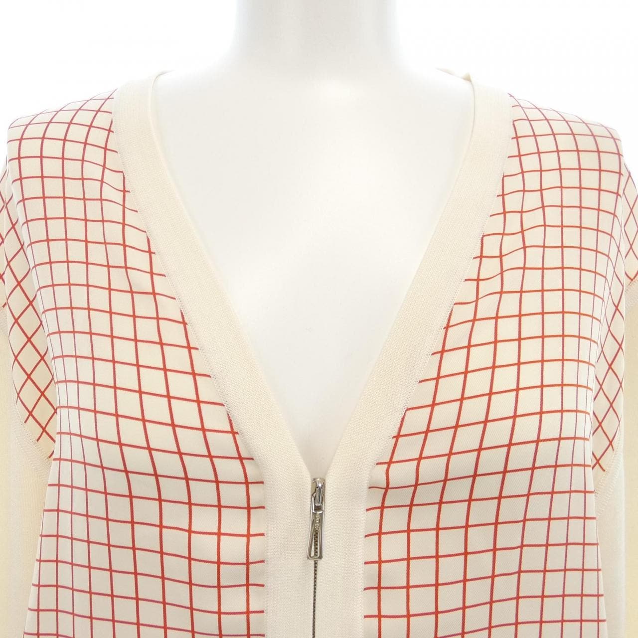 エルメス HERMES *76-7757 ツイルレーヌ カーディガン