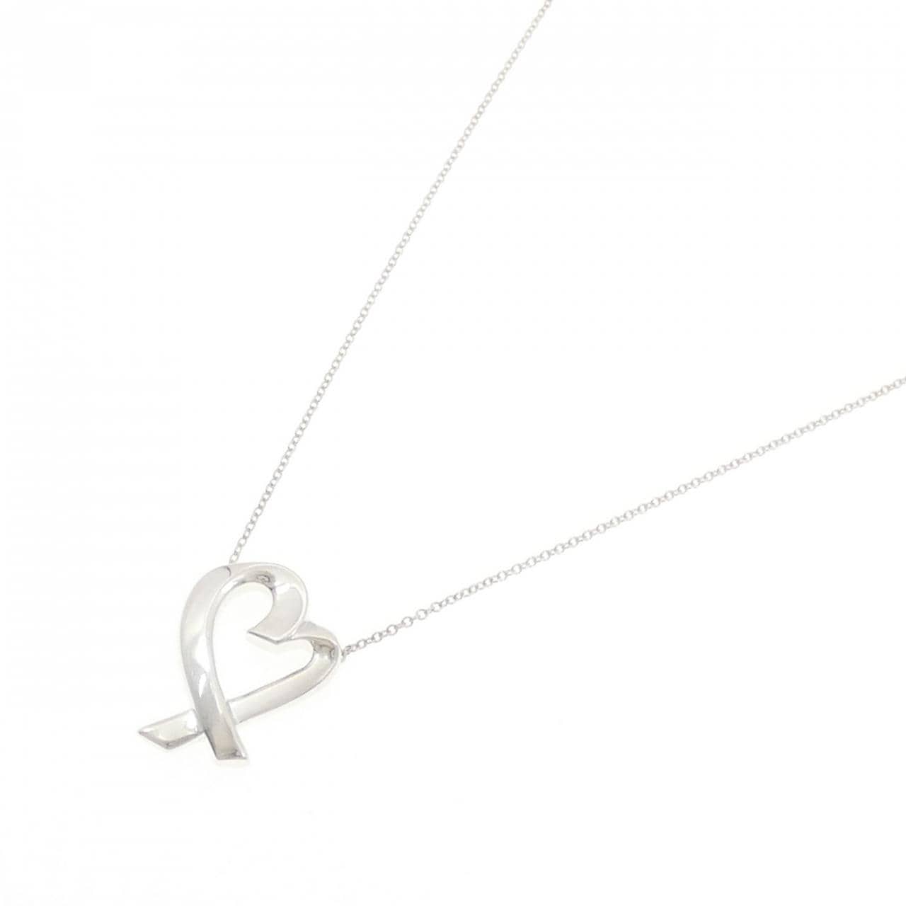 ティファニー ラビングハート ネックレス