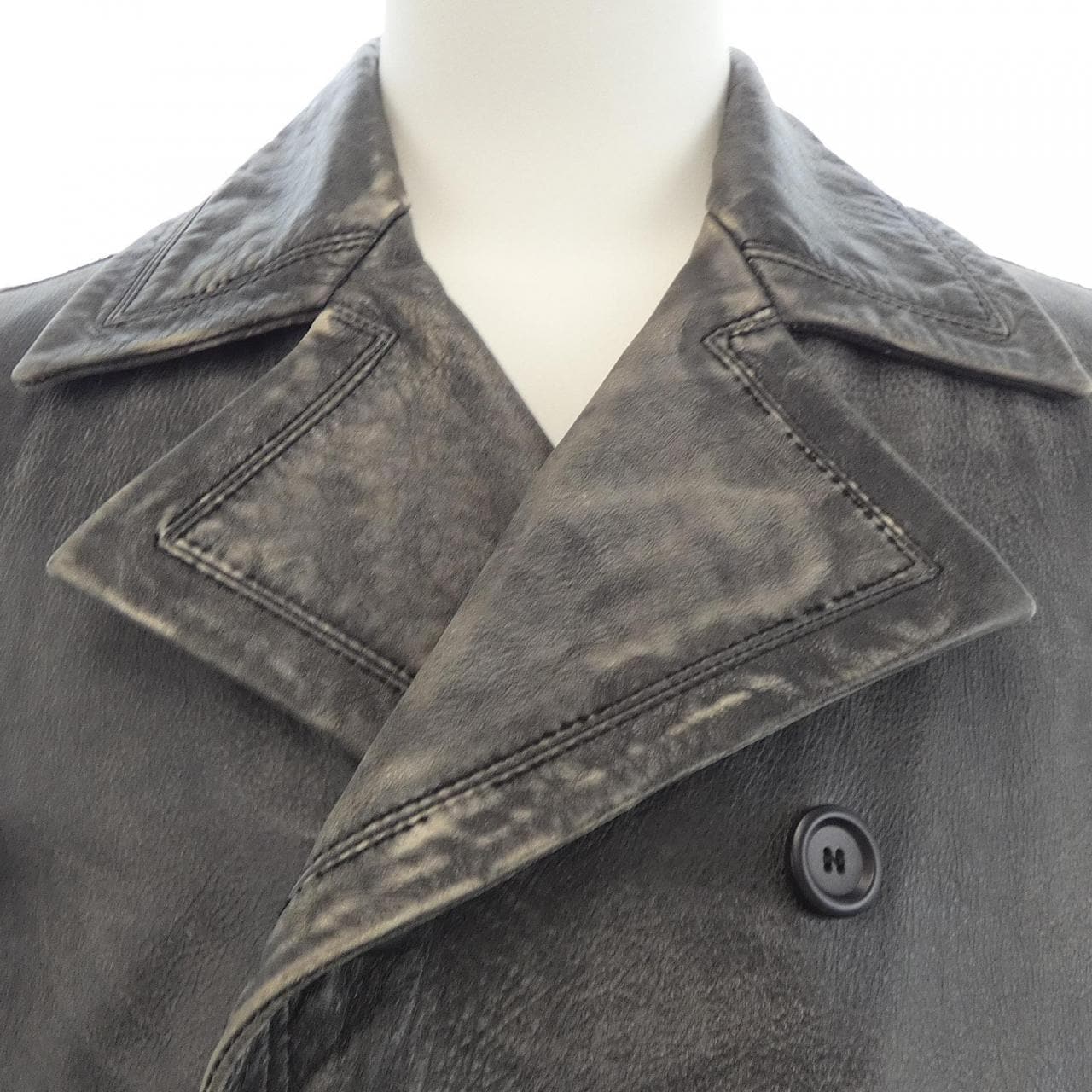 ドルチェアンドガッバーナ DOLCE&GABBANA G0309L/FULPP レザーコート