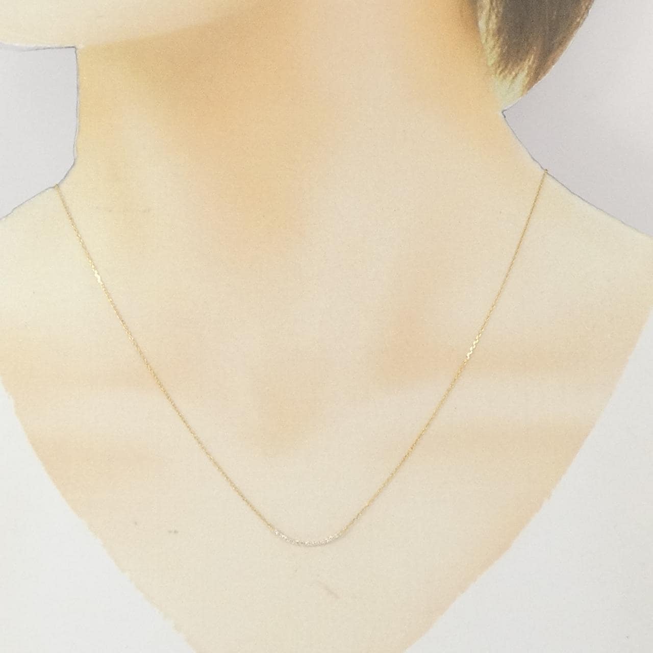 エテ ダイヤモンド ネックレス 0.06CT