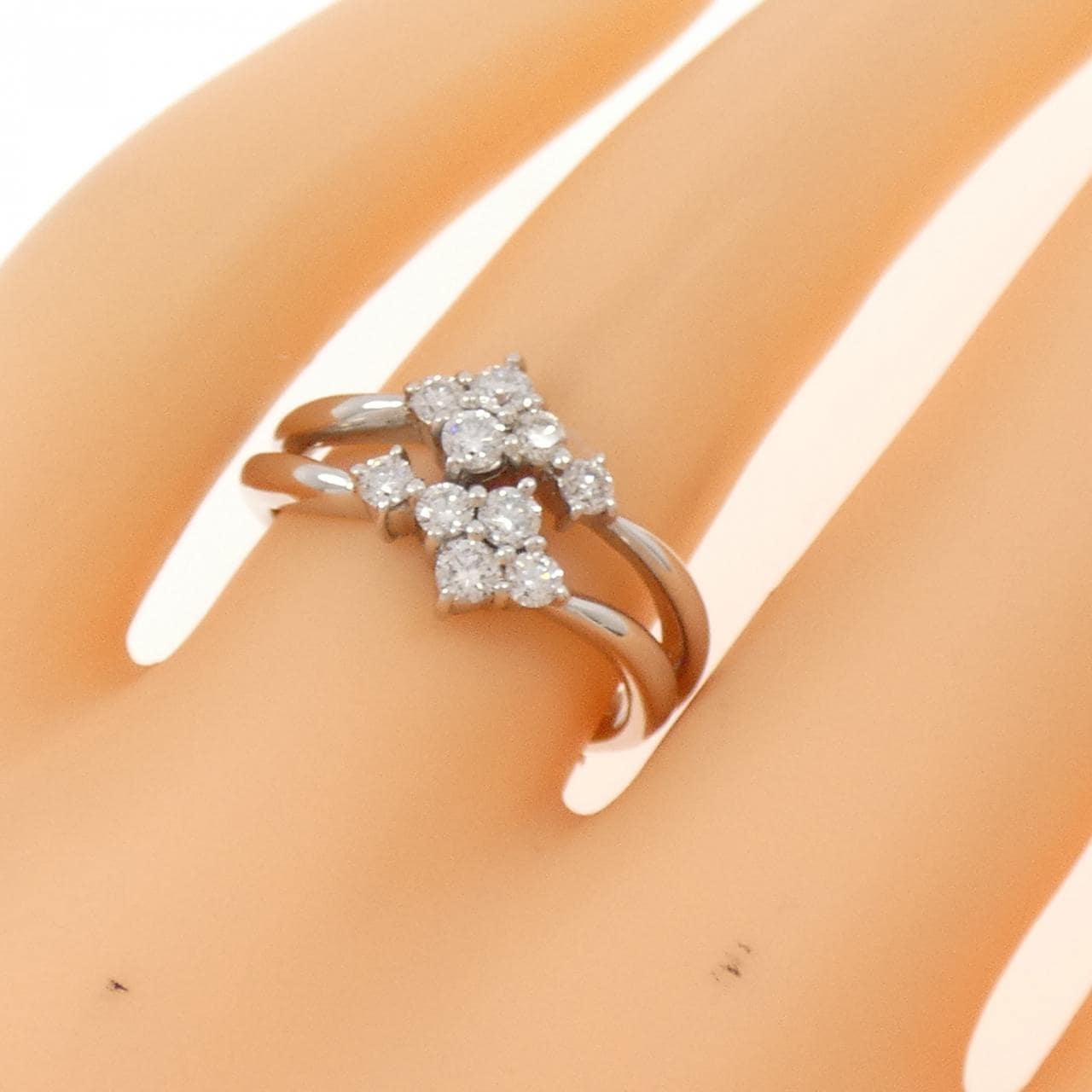 PT900 ダイヤモンド リング 0.50CT