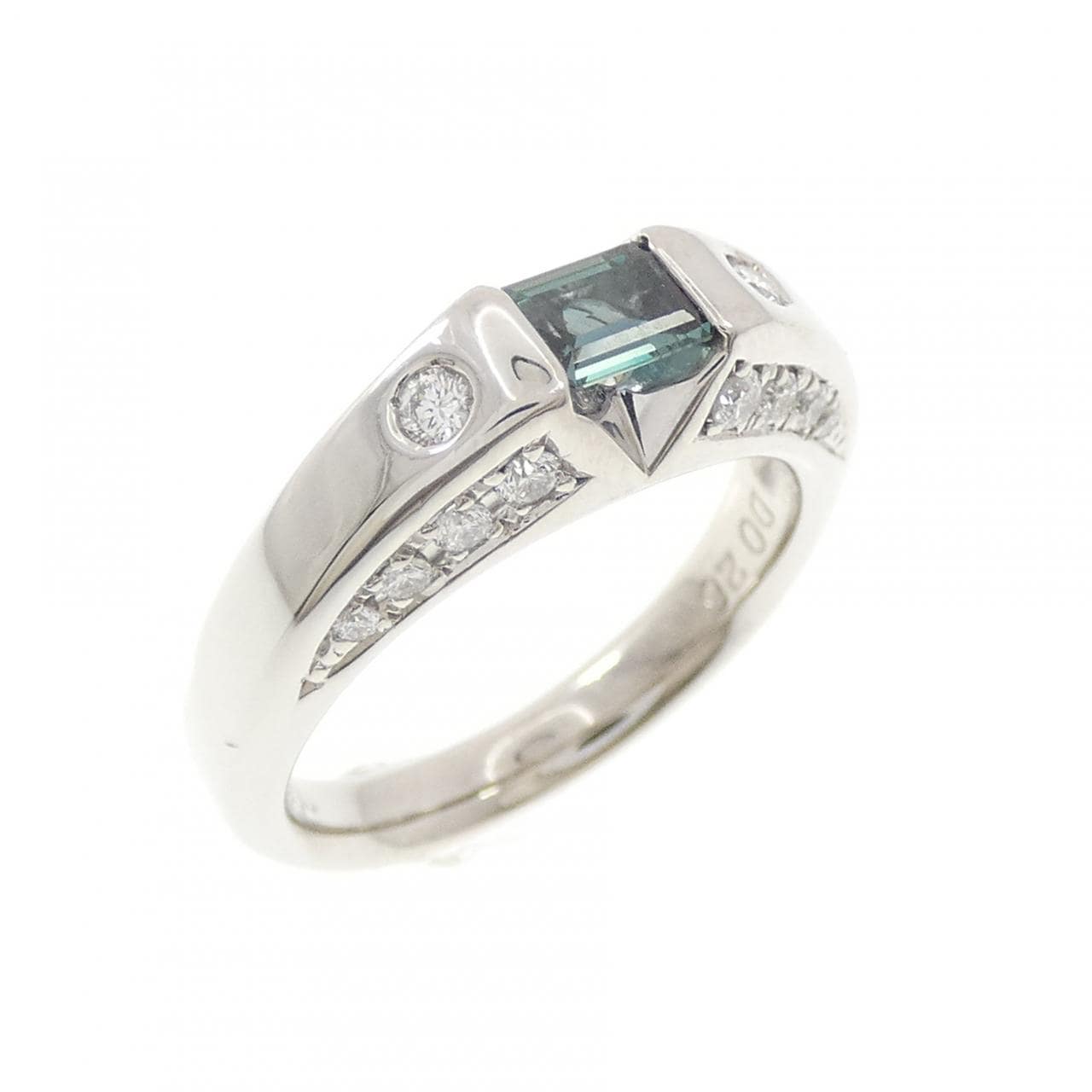 PT900 アレキサンドライト リング 0.30CT