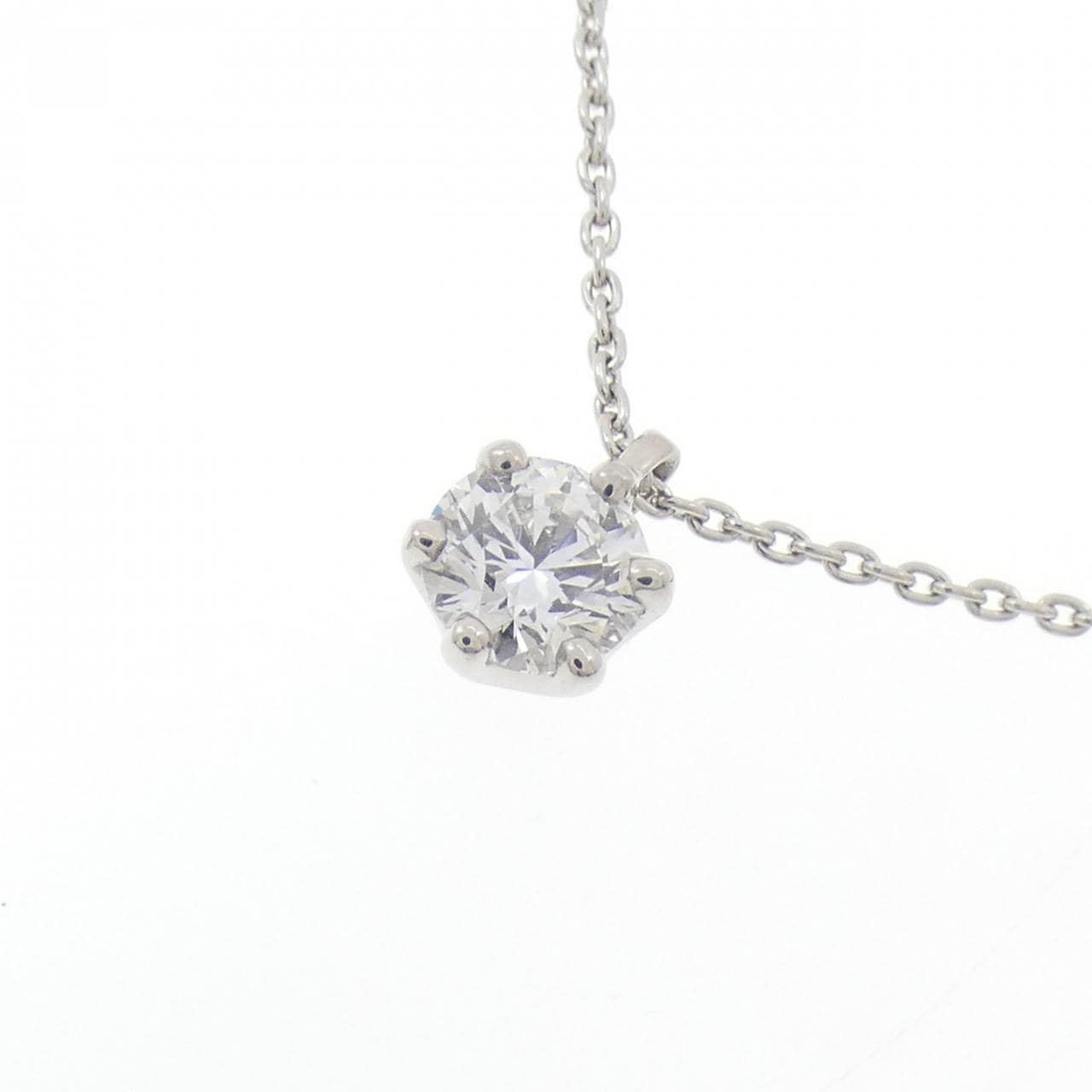 【リメイク】PT900/PT850 ダイヤモンド ネックレス 0.402CT D VVS1 EXT