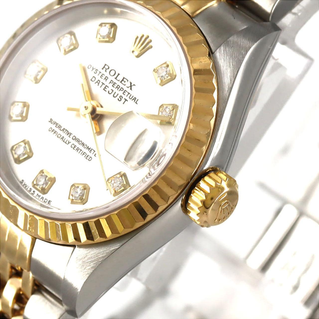 ロレックス デイトジャスト 79173G SSxYG 自動巻 F番