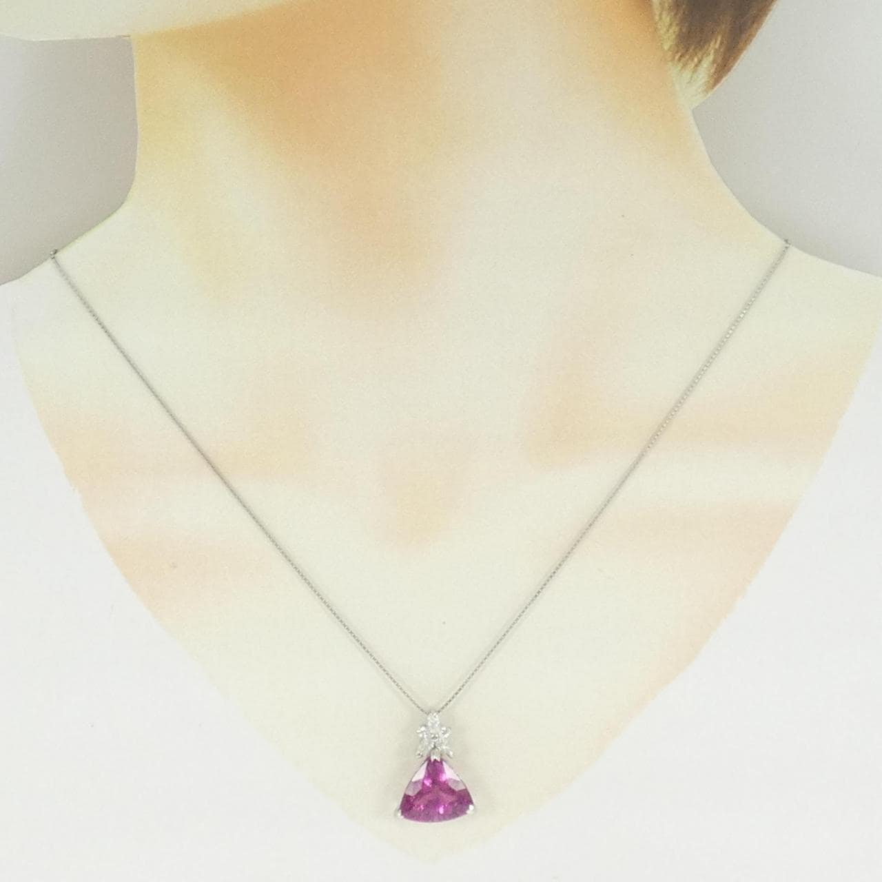 PT900/PT850 トルマリン ネックレス 6.50CT