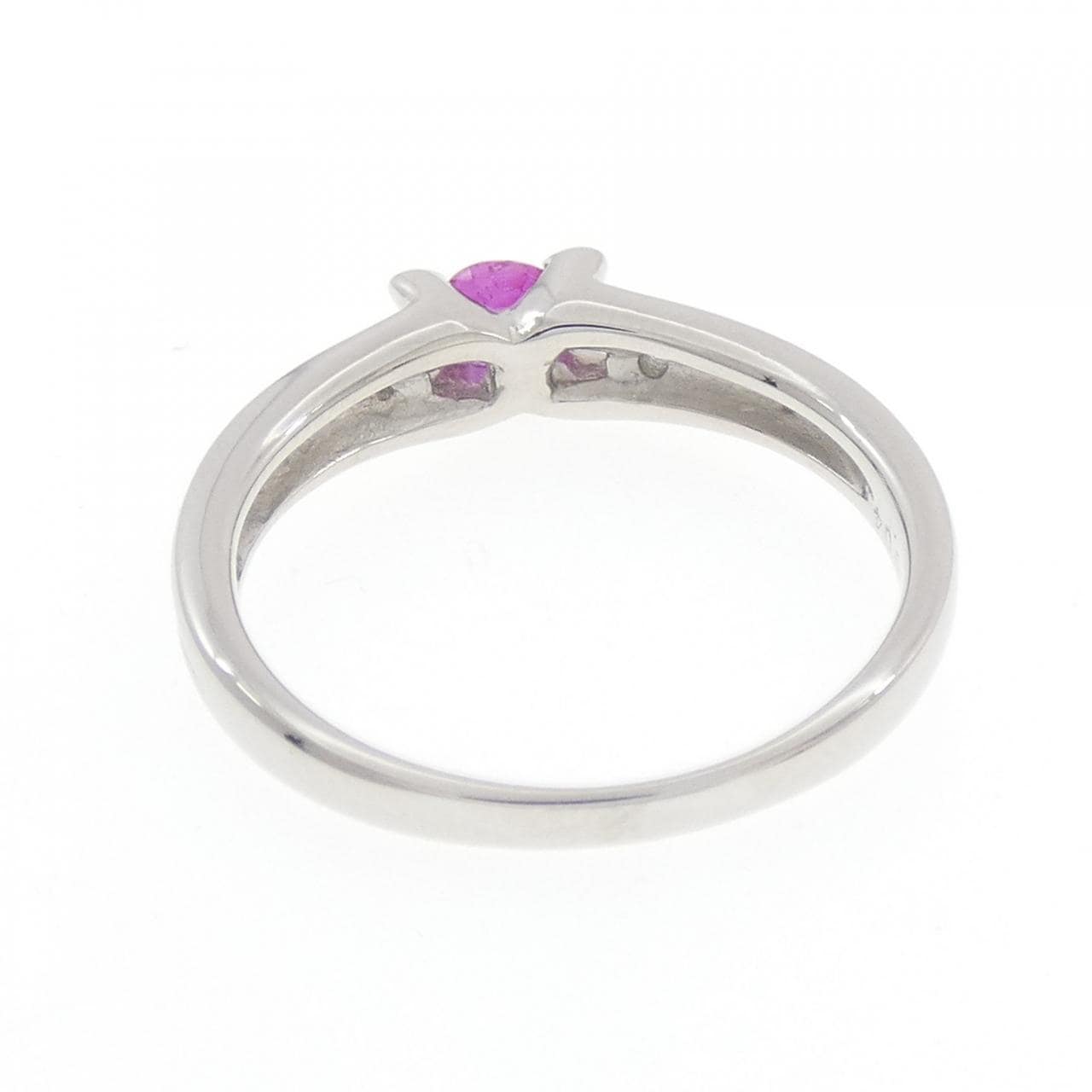 PT900 ルビー リング 0.29CT