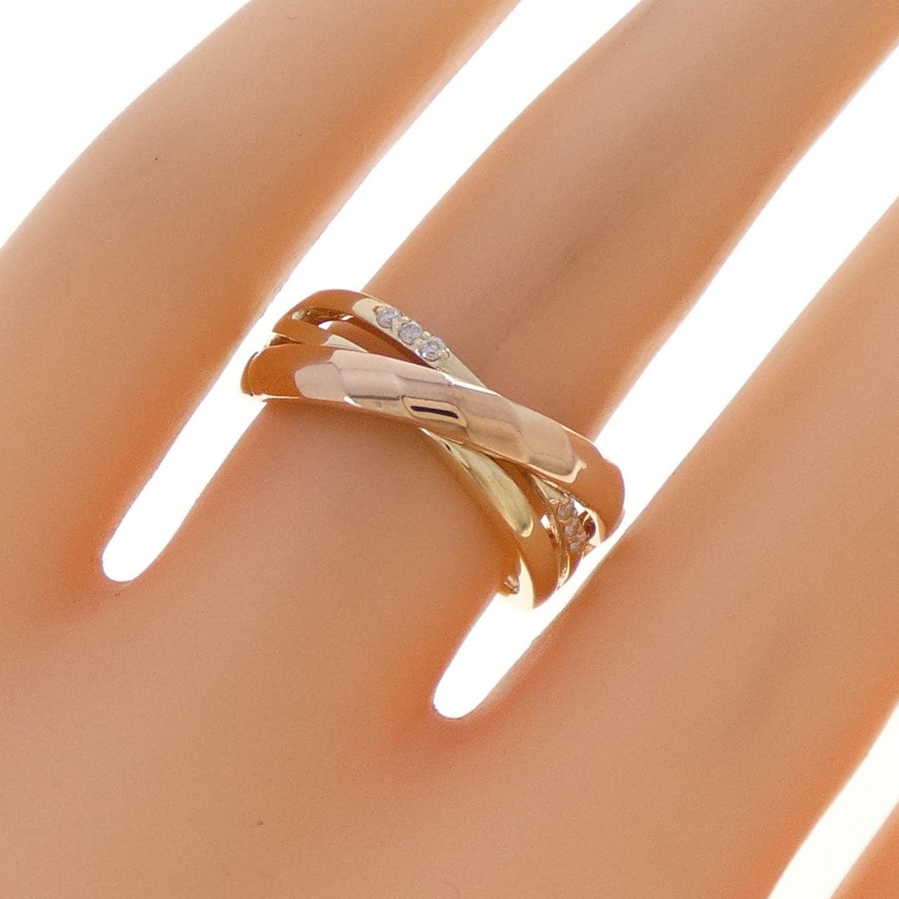 K10YG/K10PG ダイヤモンド リング