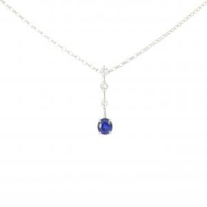 PT900/PT850 サファイヤ ネックレス 0.69CT